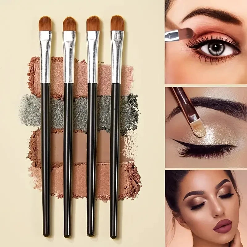 Professional 12-Piece Soft Fluffy Makeup Brush Set with Beauty Sponge & Storage Bag